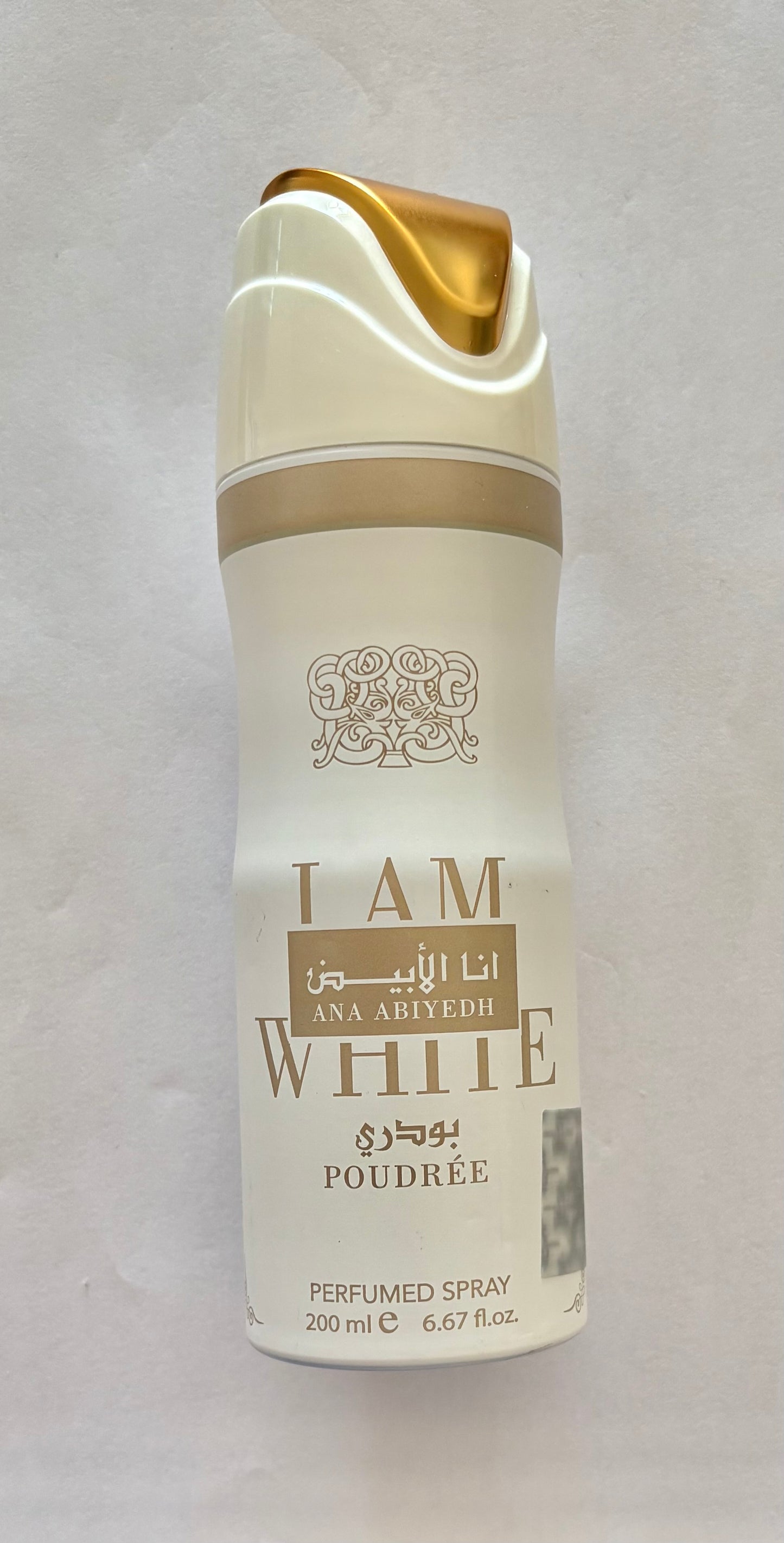 Déodorant I'm White Poudrée - Lattafa - 200 ml