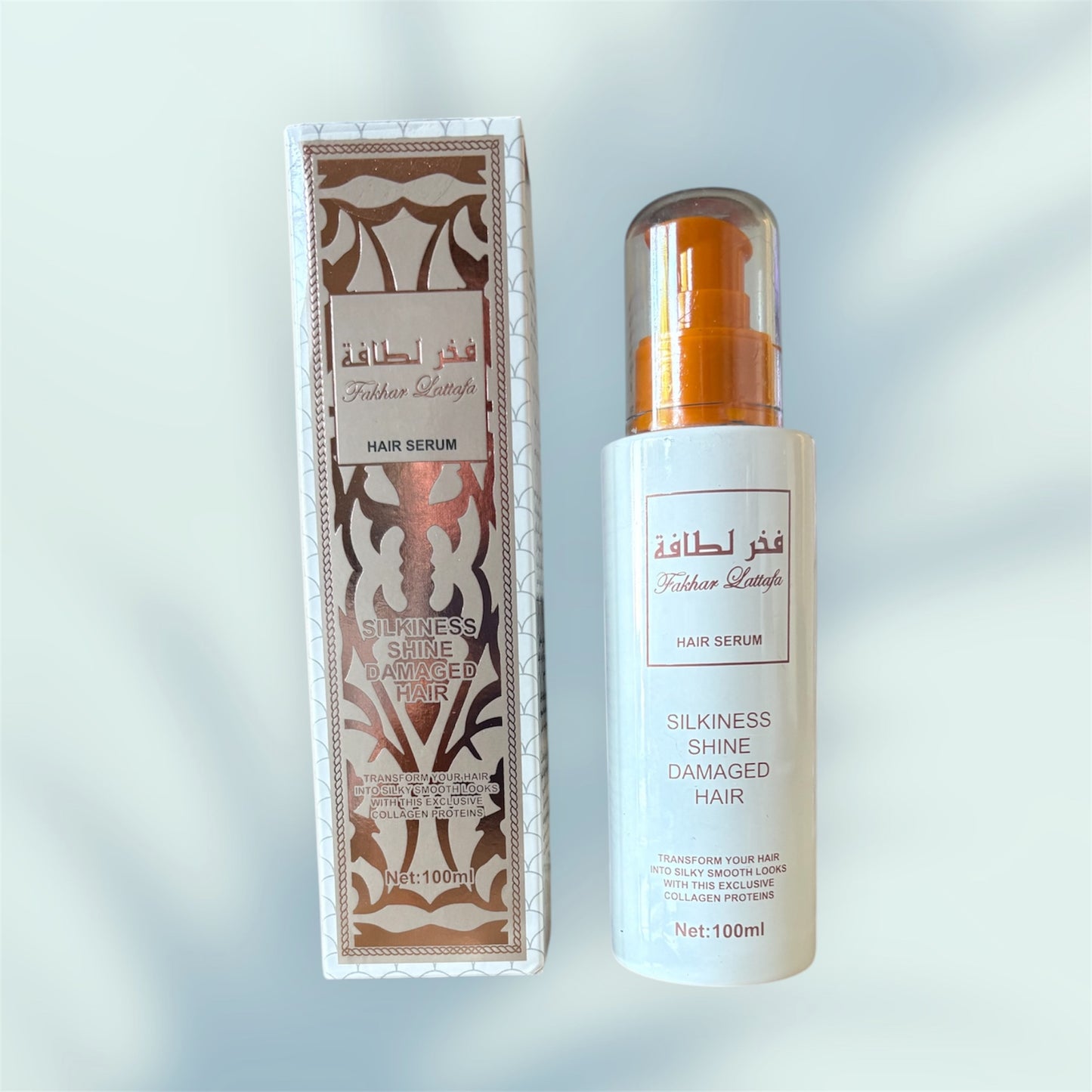 Lattafa Sultan El Waha Fakhar Rose – Sérum Cheveux 100 ml pour Éclat & Douceur
