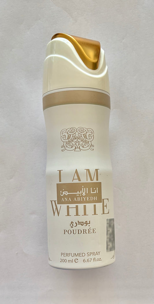 Déodorant I'm White Poudrée - Lattafa - 200 ml