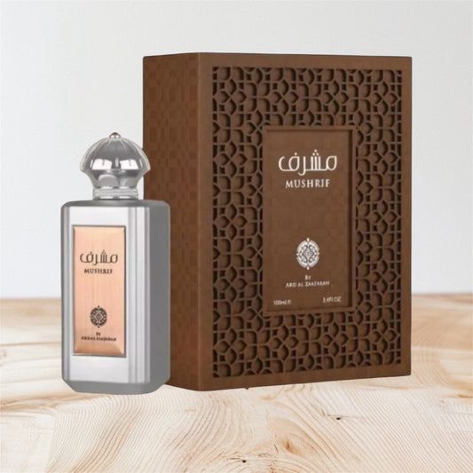 Parfum homme Mushrif 100 ml – Ard Al Zaafaran fragrance orientale et chaleureuse