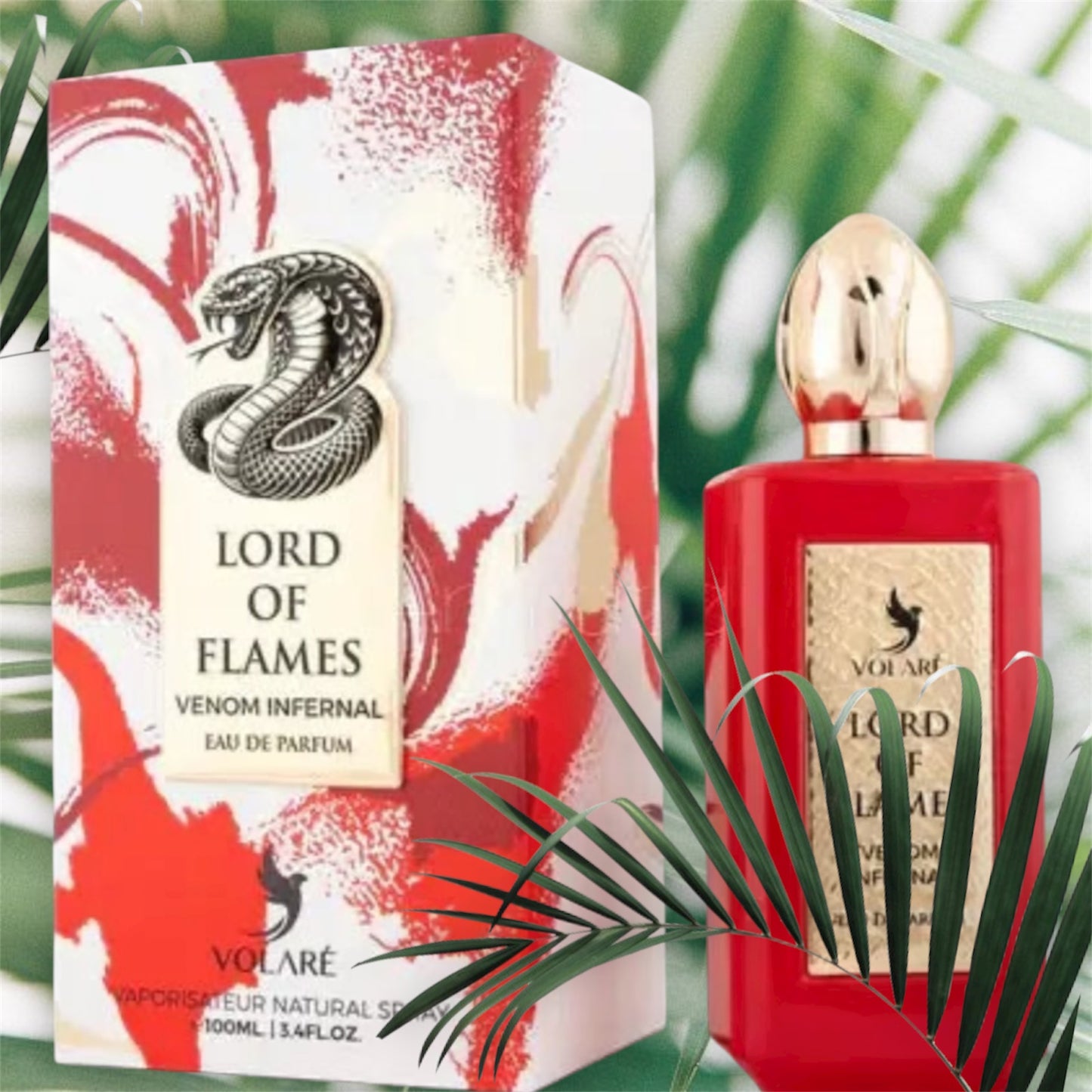 Lord of Flames « Venom Infernal » - Eau de parfum 100ml – Puissant & Séduisant