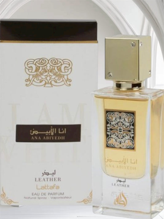 Lattafa I Am White Leather– Eau de Parfum 60 ml
