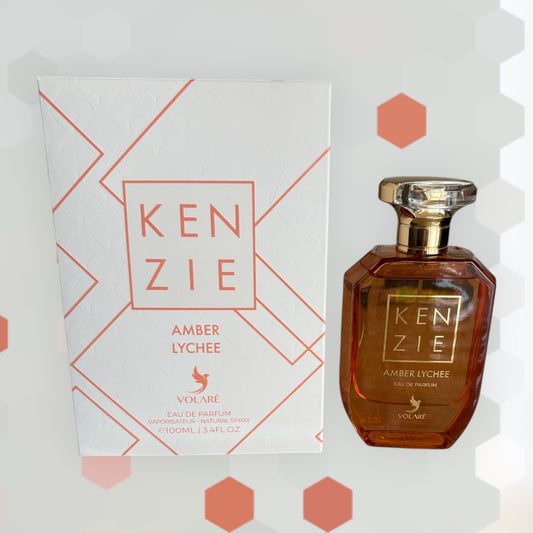 Parfum Kenzie Amber Lychee Volaré 100 ml – Eau de Parfum Fruité Floral Ambré
